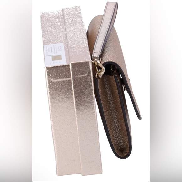 Kate Spade Glitter Clutch - Gold - Picture 11 of 12